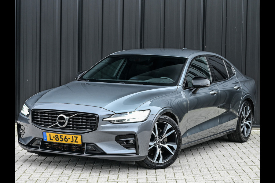 Volvo S60 2.0 B4 R-Design · NL-auto · Adaptive cruise · Stuur- en stoelverwarming · Achterbank verwarmd · Harman/Kardon · Memory seats · K