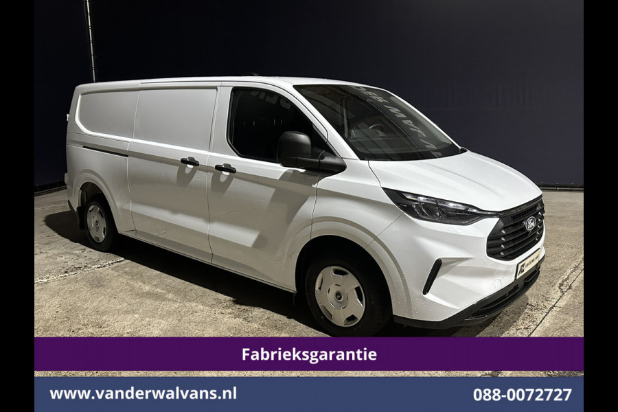 Ford Transit Custom 2.0 TDCI 136pk L2H1 Fabrieksgarantie Euro6 Airco | Camera | Apple Carplay | Cruisecontrol | LED Android Auto, Parkeersensoren, Verwarmde voorruit, Bijrijdersbank, 2800kg trekvermogen