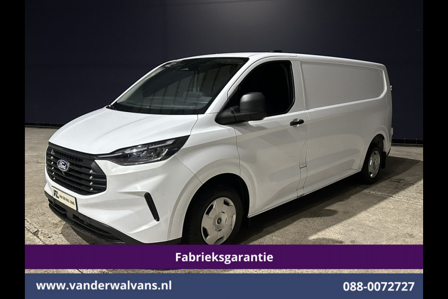 Ford Transit Custom 2.0 TDCI 136pk L2H1 Fabrieksgarantie Euro6 Airco | Camera | Apple Carplay | Cruisecontrol | LED Android Auto, Parkeersensoren, Verwarmde voorruit, Bijrijdersbank, 2800kg trekvermogen