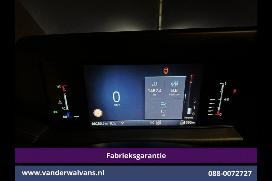 Ford Transit Custom 2.0 TDCI 136pk L2H1 Fabrieksgarantie Euro6 Airco | Camera | Apple Carplay | Cruisecontrol | LED Android Auto, Parkeersensoren, Verwarmde voorruit, Bijrijdersbank, 2800kg trekvermogen