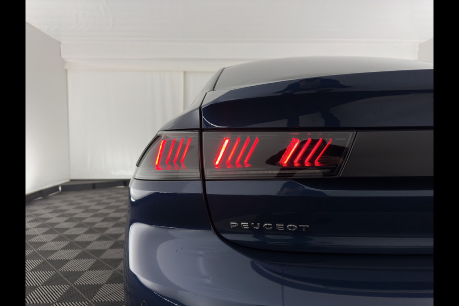 Peugeot 508 1.6 PureTech Blue Lease Allure (INCL-BTW) *LEATHER-FABRIC | FULL-LED | DIGI-COCKPIT | KEYLESS | BLIND-SPOT | CAMERA | PRIVACY-GLASS | HEATED-SPORTSEATS | DAB | NAVI-FULLMAP | 18''ALU*