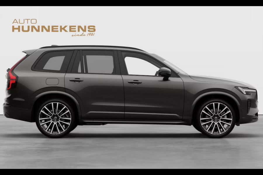 Volvo XC90 2.0 T8 Plug-in hybrid AWD Ultra Dark Luchtvering | Massage | Trekhaak | Bowers & Wilkins | Adapt. Cruise | Stoelventilatie | 22" wielen | 360 camera | Head-up