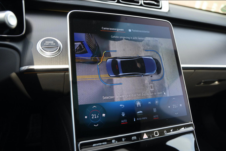 Mercedes-Benz S-Klasse AMG S 63 E S63e LANG PERFORMANCE 4 Matic+ 802PK ACHTERASBESTURING LEASE / INRUIL MOG