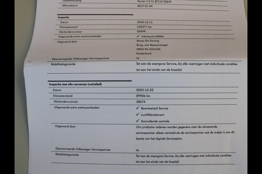 Volkswagen Touran 1.5 TSI Comfortline | TREKHAAK | NAVIGATIE | ACHTERUITRIJCAMERA |