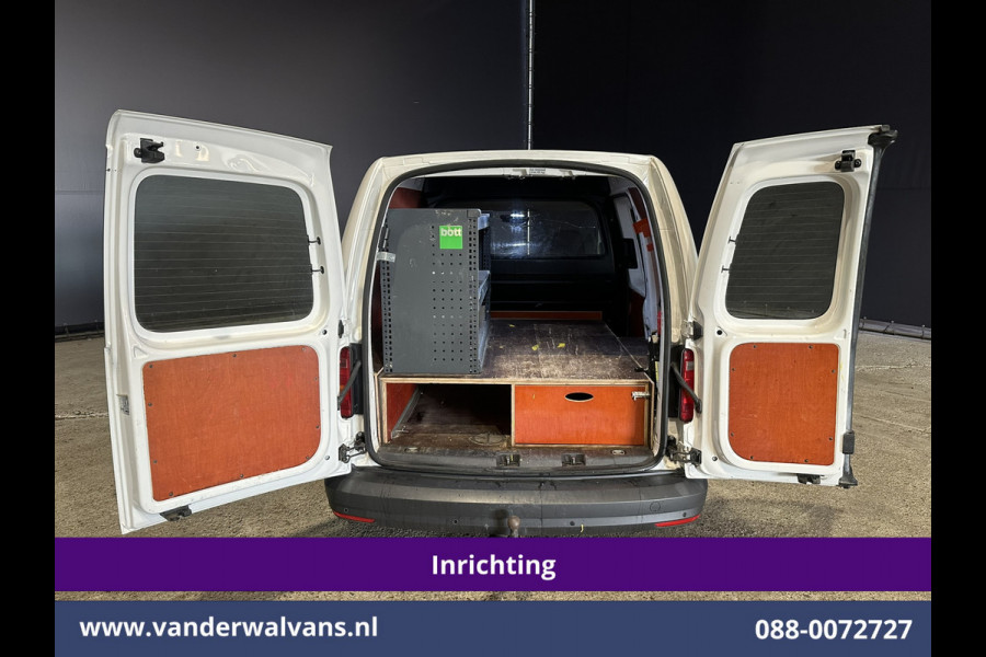 Volkswagen Caddy 2.0 TDI L1H1 inrichting Euro6 Airco | Camera | Cruisecontrol | Trekhaak Verwarmde Voorruit, Zijdeur, Parkeersensoren