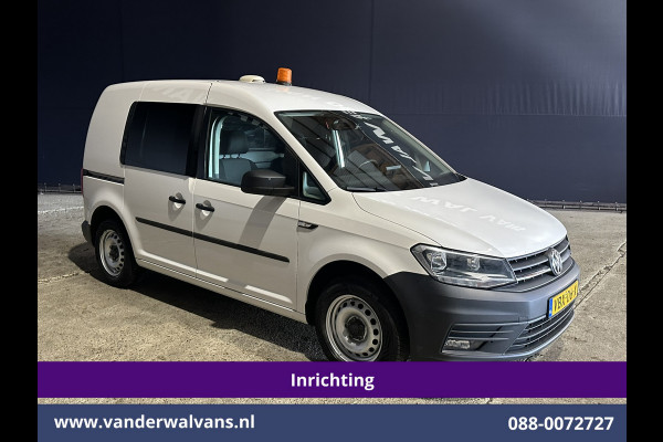 Volkswagen Caddy 2.0 TDI L1H1 inrichting Euro6 Airco | Camera | Cruisecontrol | Trekhaak Verwarmde Voorruit, Zijdeur, Parkeersensoren