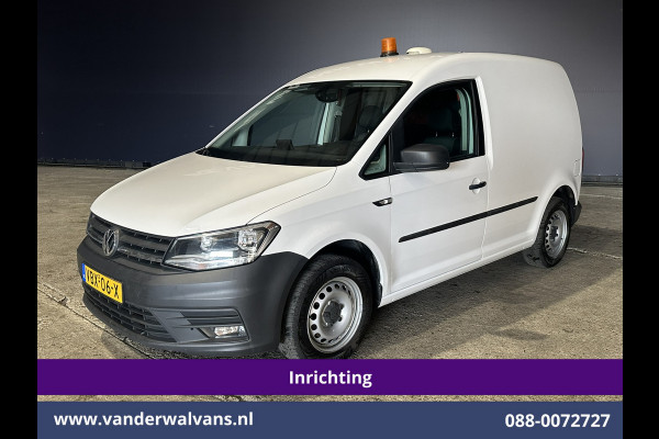 Volkswagen Caddy 2.0 TDI L1H1 inrichting Euro6 Airco | Camera | Cruisecontrol | Trekhaak Verwarmde Voorruit, Zijdeur, Parkeersensoren