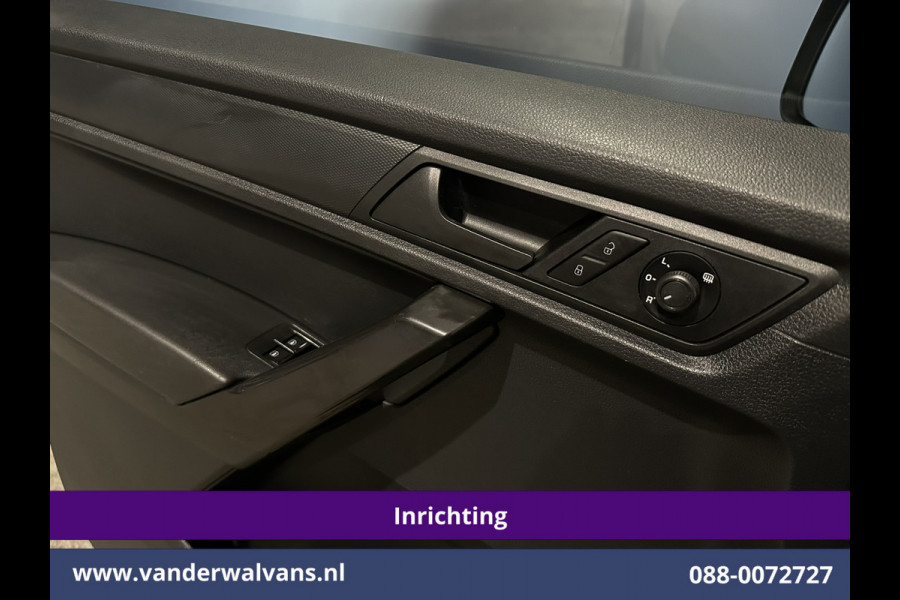 Volkswagen Caddy 2.0 TDI L1H1 inrichting Euro6 Airco | Camera | Cruisecontrol | Trekhaak Verwarmde Voorruit, Zijdeur, Parkeersensoren