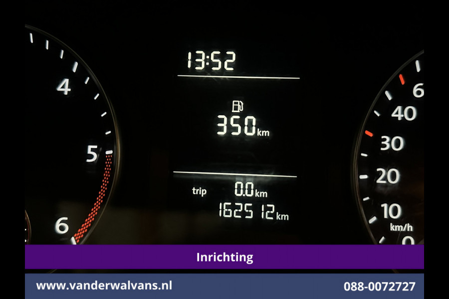 Volkswagen Caddy 2.0 TDI L1H1 inrichting Euro6 Airco | Camera | Cruisecontrol | Trekhaak Verwarmde Voorruit, Zijdeur, Parkeersensoren