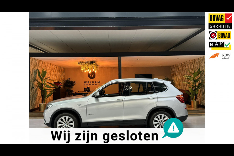 BMW X3 XDrive20i Advantage Garantie Leder Keyless Elek. Achterklep Cruise Clima Navi Rijklaar