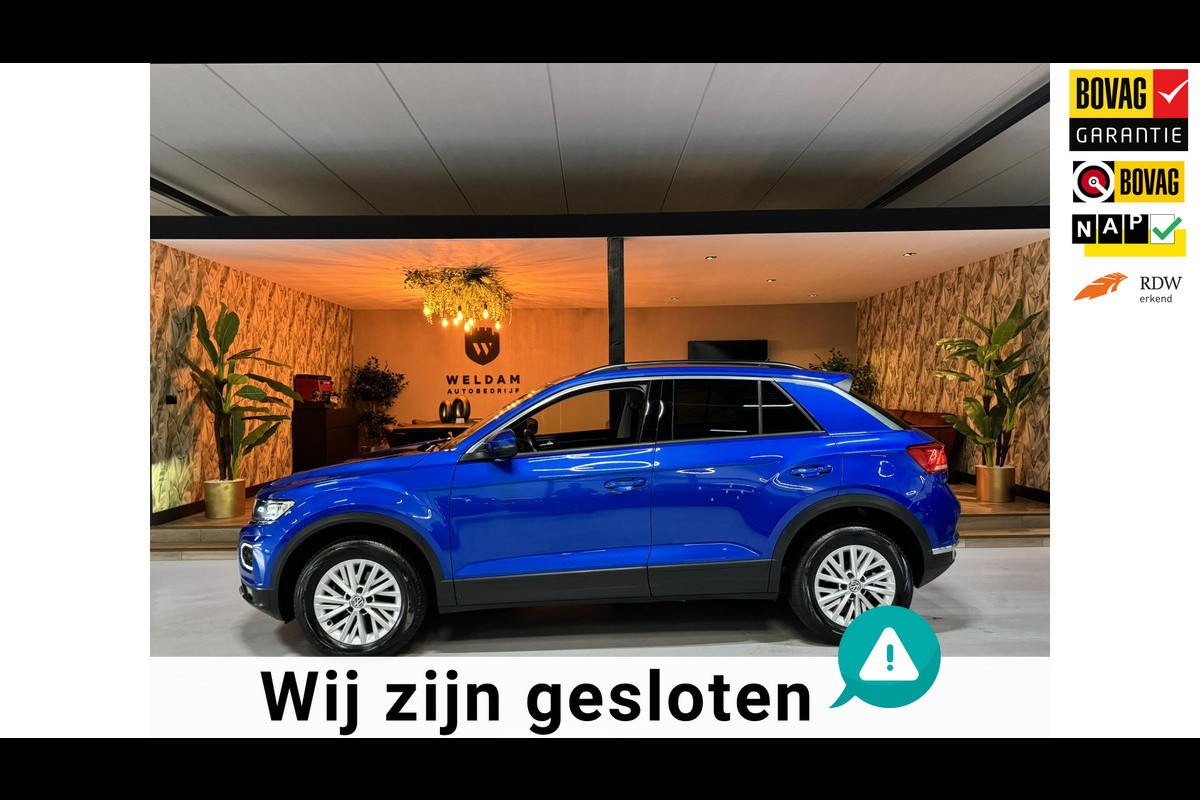 Volkswagen T-Roc 1.5 TSI Style Garantie Carplay StoelVW Adoptieve Cruise Front ASS Clima Navi Led Dab Rijklaar
