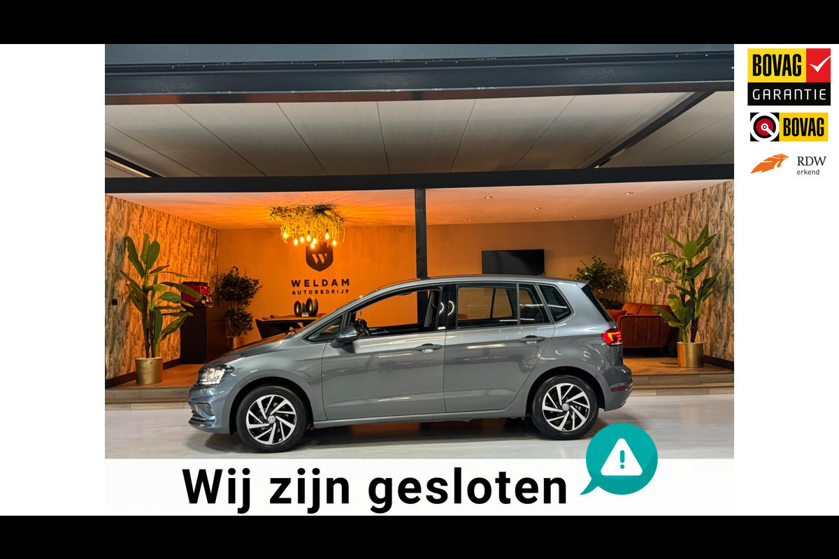 Volkswagen Golf Sportsvan 1.0 TSI Highline Garantie CarPlay Camera Adoptieve Cruise Front Ass Lane PDC Clima Navi Led Rijklaar
