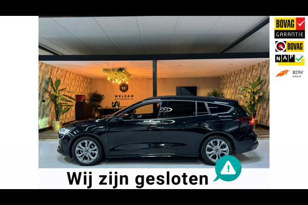 Ford FOCUS Wagon 1.0 EcoBoost Mild-Hybrid ST Line Garantie Carplay StuurVW StoelVW Cruise Clima Navi Lane Led Dab Rijklaar