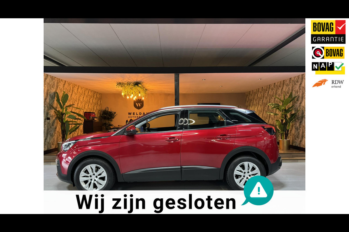 Peugeot 3008 1.2 PureTech Active Pack Garantie Afn. Trekhaak Cruise Clima Navi Led Lane PDC Rijklaar