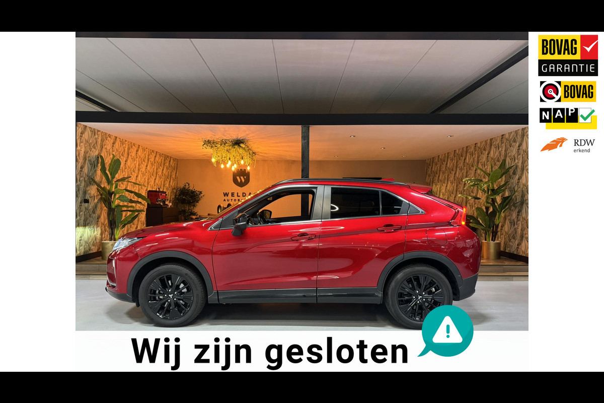 Mitsubishi Eclipse Cross 1.5 DI-T Black Edition NAP Garantie Trekhaak 360 Carplay Blindspot StoelVW Cruise Clima Navi Led Rijklaar
