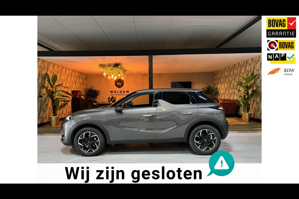 DS DS 3 Crossback 1.2 PureTech So Chic Garantie Afn. Trekhaak Head-up Navi Cruise LED DAB Carplay Rijklaar