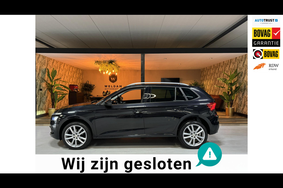 Škoda Kamiq 1.5 TSI ACT Business Edition Garantie Elek Trekhaak Camera StoelVW Cruise Clima Navi Led Dab Lane Front ASS Rijklaar