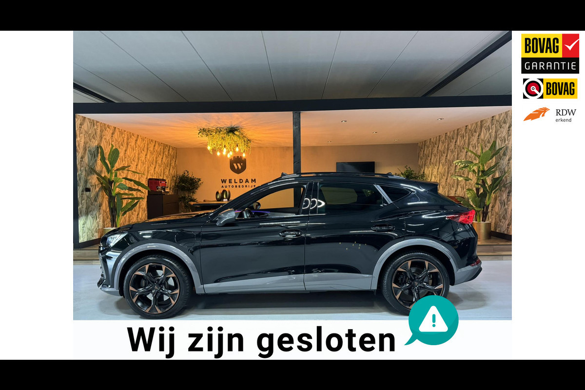 CUPRA Formentor 1.4 e-Hybrid VZ Performance Garantie Pano Camera StuurVW StoelVW Sfeer ACC Clima Navi Lane Led Dab Rijklaar
