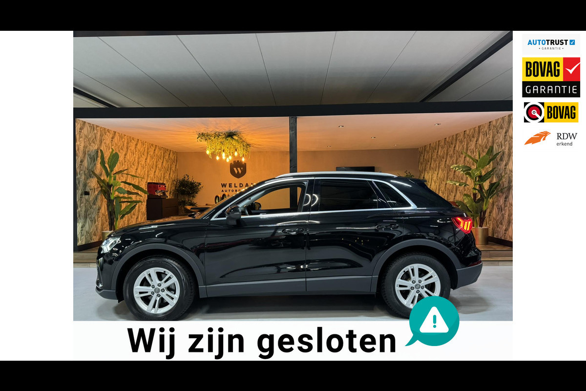 Audi Q3 35 TFSI S edition Garantie Trekhaak Leder Camera StoelVW Elek Achterklep Cruise Navi Clima Led Rijklaar