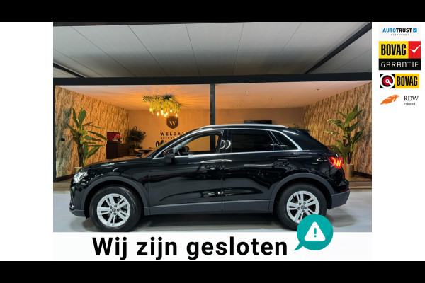 Audi Q3 35 TFSI S edition Garantie Trekhaak Leder Camera StoelVW Elek Achterklep Cruise Navi Clima Led Rijklaar