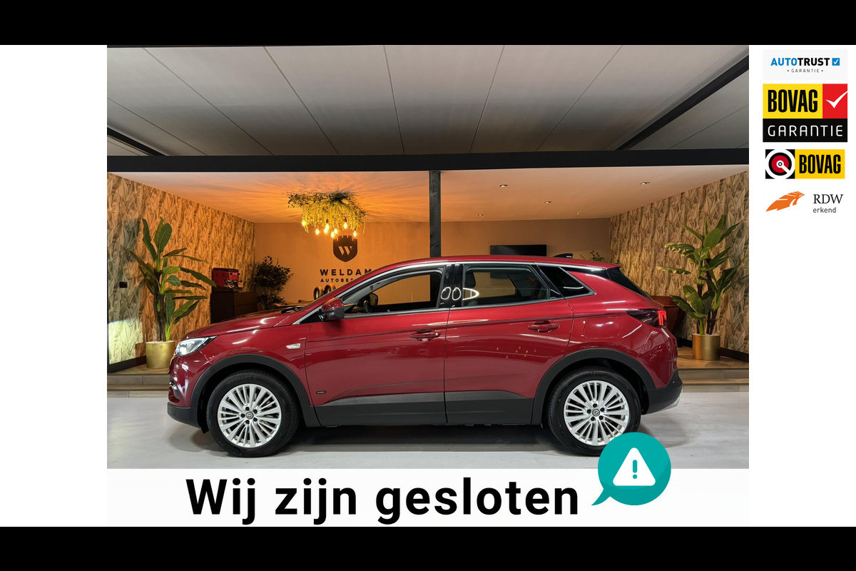 Opel Grandland X 1.6 Turbo Hybrid4 Innovation Garantie Camera Elek Achterklep Carplay Blindspot Cruise Clima Navi Led Rijklaar