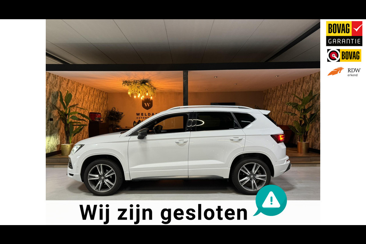 Seat Ateca 1.5 TSI FR Business Intense Garantie Memory Carplay Camera StuurVW StoelVW Sfeer ACC Navi Clima Led Dab PDC Rijklaar