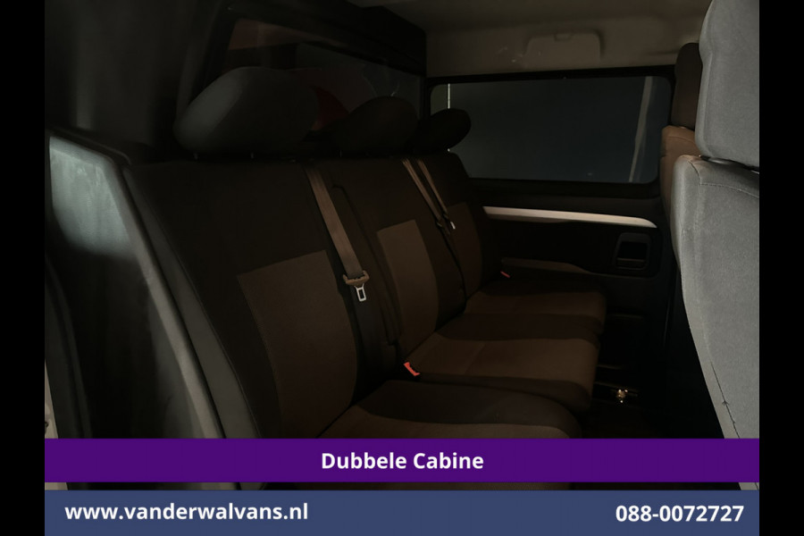 Opel Vivaro 2.0 CDTI 123pk L3H1 Dubbele Cabine Euro6 Airco | 5-zits | Camera | 2500kg trekhaak Cruisecontrol, Parkeersensoren