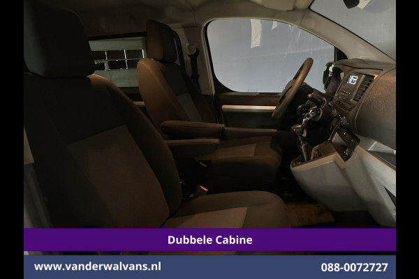 Opel Vivaro 2.0 CDTI 123pk L3H1 Dubbele Cabine Euro6 Airco | 5-zits | Camera | 2500kg trekhaak Cruisecontrol, Parkeersensoren