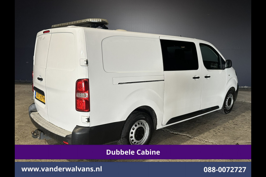 Opel Vivaro 2.0 CDTI 123pk L3H1 Dubbele Cabine Euro6 Airco | 5-zits | Camera | 2500kg trekhaak Cruisecontrol, Parkeersensoren