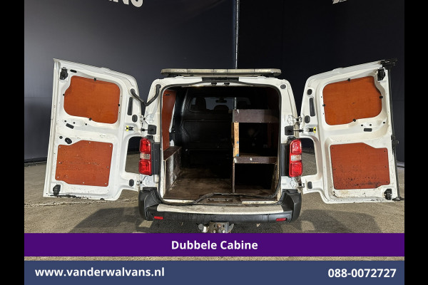 Opel Vivaro 2.0 CDTI 123pk L3H1 Dubbele Cabine Euro6 Airco | 5-zits | Camera | 2500kg trekhaak Cruisecontrol, Parkeersensoren