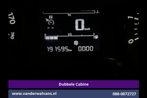 Opel Vivaro 2.0 CDTI 123pk L3H1 Dubbele Cabine Euro6 Airco | 5-zits | Camera | 2500kg trekhaak Cruisecontrol, Parkeersensoren