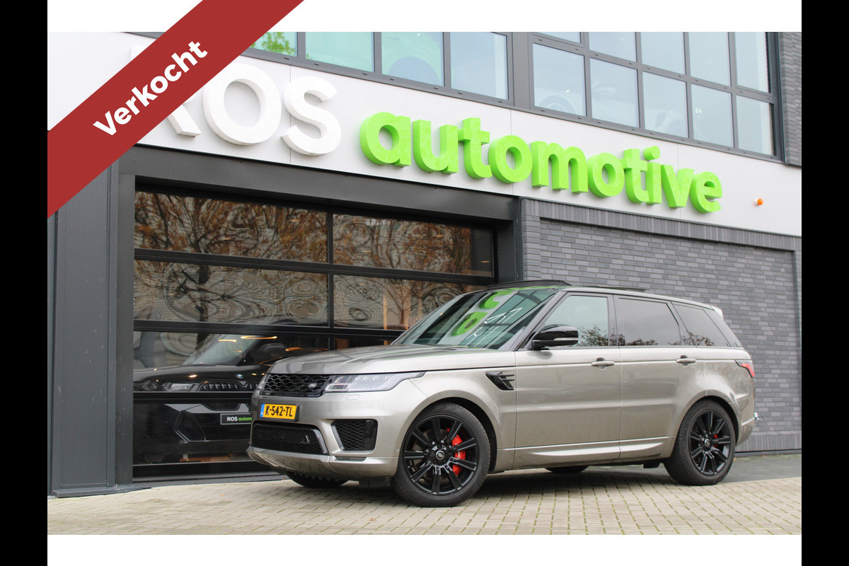 Land Rover Range Rover Sport P400e HSE Dynamic | PANO | HUD | ACC | STUUR VERW | MERIDIAN | STOELKOELING | DODE HOEK |