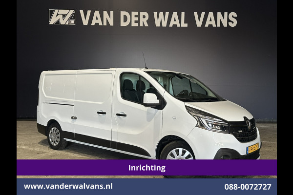 Renault Trafic 2.0 dCi 120pk L2H1 inrichting Trilplaatlift Euro6 Airco | Camera | Omvormer | Navigatie | LED | Trekhaak Cruisecontrol, Parkeersensoren, Bijrijdersbank