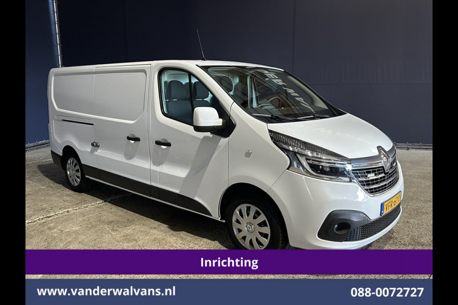Renault Trafic 2.0 dCi 120pk L2H1 inrichting Trilplaatlift Euro6 Airco | Camera | Omvormer | Navigatie | LED | Trekhaak Cruisecontrol, Parkeersensoren, Bijrijdersbank
