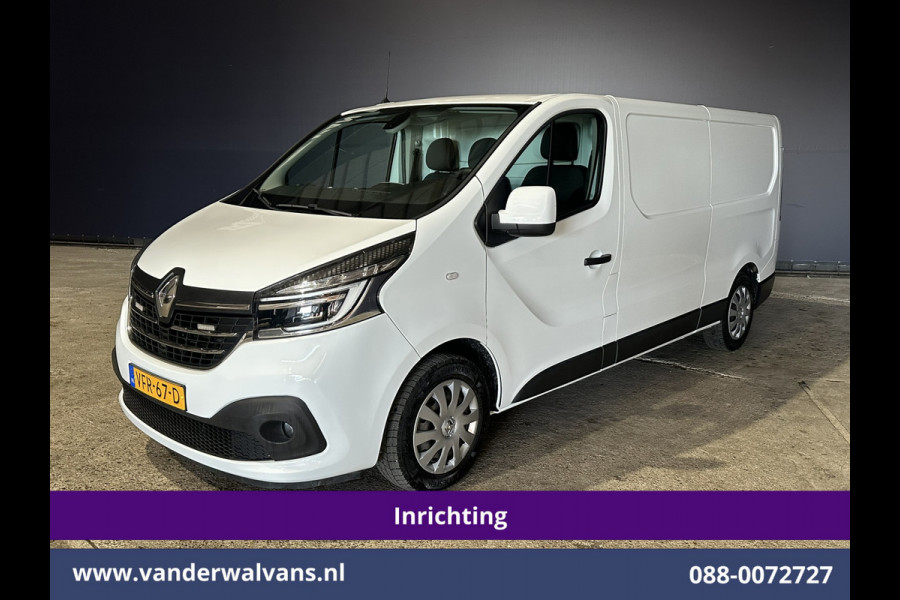 Renault Trafic 2.0 dCi 120pk L2H1 inrichting Trilplaatlift Euro6 Airco | Camera | Omvormer | Navigatie | LED | Trekhaak Cruisecontrol, Parkeersensoren, Bijrijdersbank