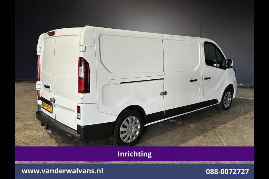 Renault Trafic 2.0 dCi 120pk L2H1 inrichting Trilplaatlift Euro6 Airco | Camera | Omvormer | Navigatie | LED | Trekhaak Cruisecontrol, Parkeersensoren, Bijrijdersbank