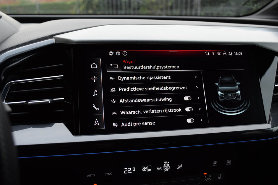 Audi Q4 e-tron 50 Quattro / Standkachel/ 2x S-line/ Virtual Cockpit/ Adaptive Cruise Control/ Panoramadak/