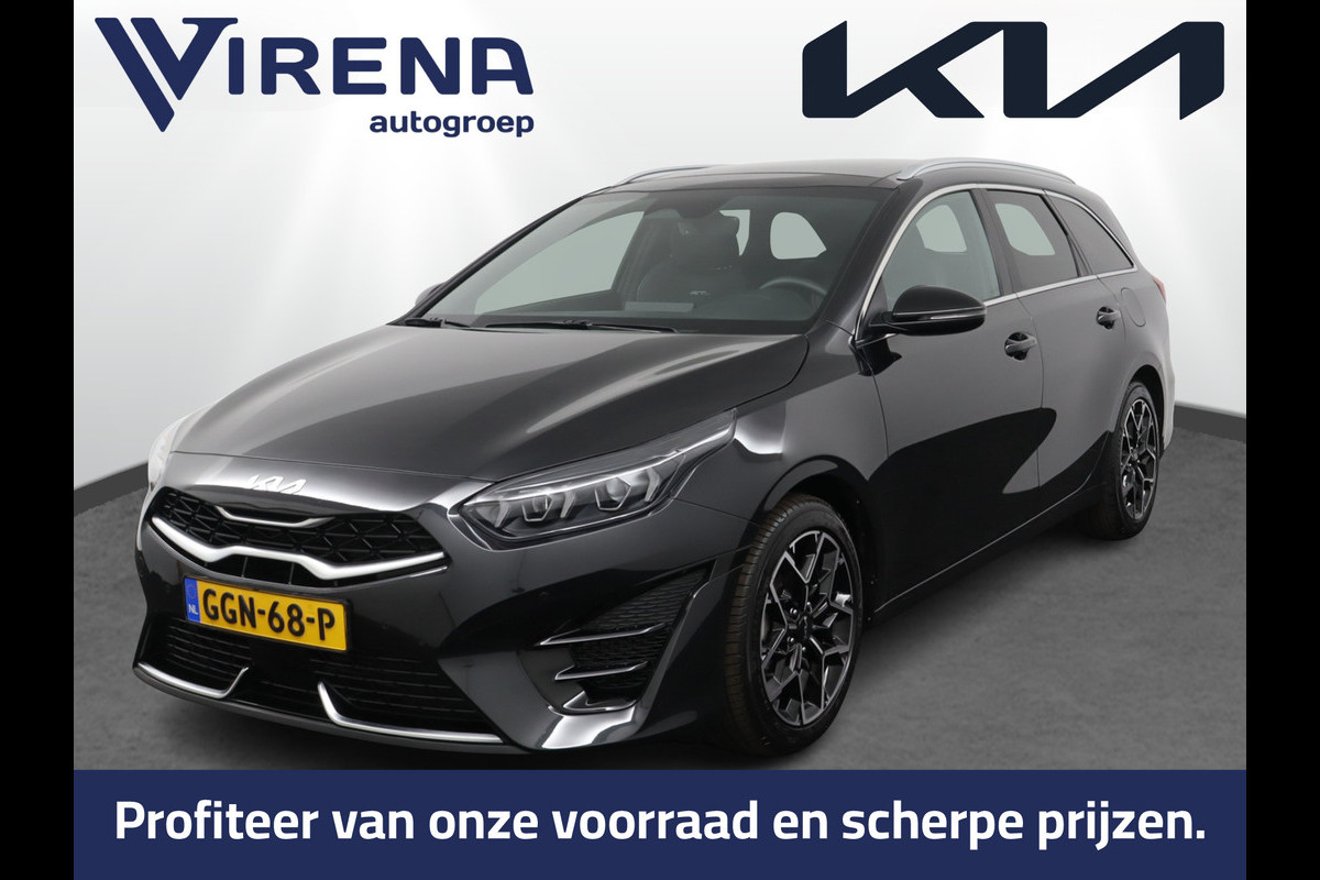Kia Ceed Sportswagon 1.5 T-GDi GT-Line Apple Carplay/Android Auto - Cruise Control - Dodehoekdetectie - Climate Control - Panorama Dak - Navigatie - Stoel/Stuur Verwarming - Fabrieksgarantie tot 07-2031