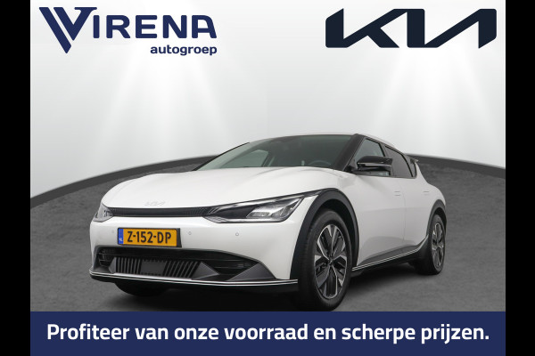 Kia Ev6 Light Edition 58 kWh Automaat - Stoel-/ Stuurverwarming - Carplay/Android Auto - Camera - Fabrieksgarantie Tot 2031