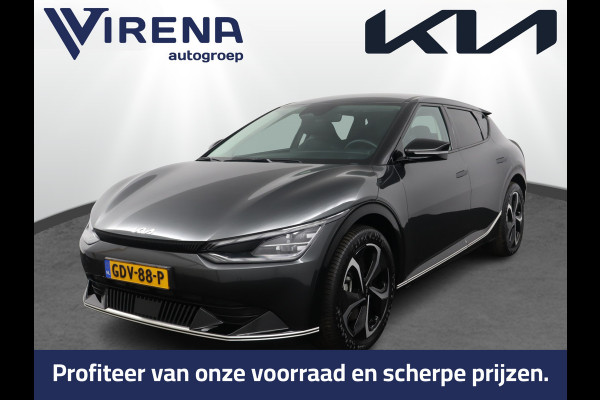 Kia Ev6 Edition Advanced 77.4 kWh Automaat - Matrix LED Koplampen - Kunst Lederen Bekleding - Adaptief Cruise Control - Climate Control - Fabrieksgarantie Tot 2031