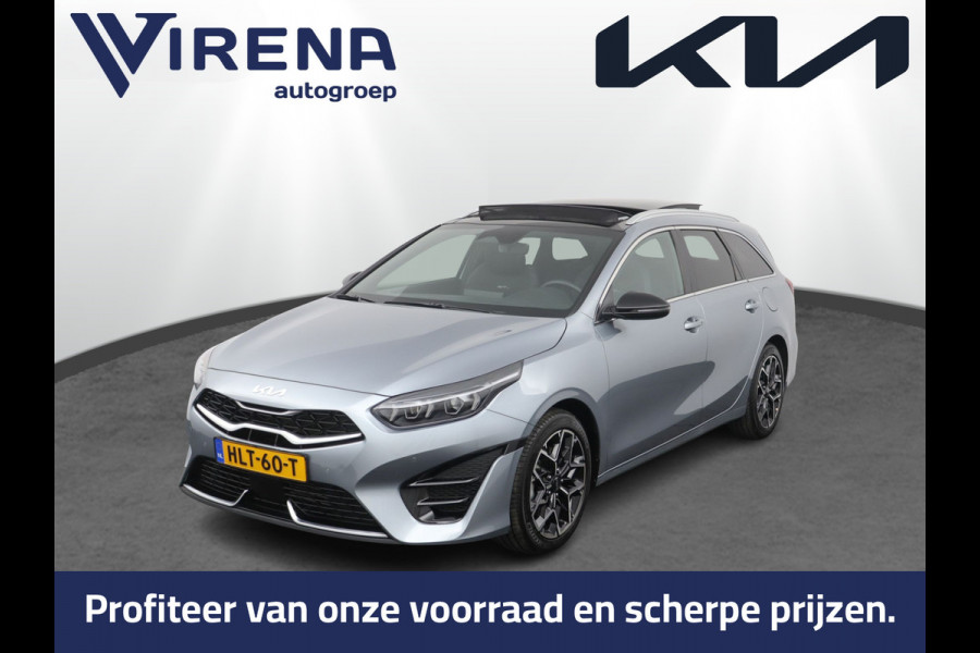 Kia Ceed Sportswagon 1.5 T-GDi GT-Line Automaat - Adaptive Cruise - Navigatie - Stoel/Stuurverwarming - Schuif/-kanteldak - Apple Carplay/Android Auto - Fabrieksgarantie 04-2031