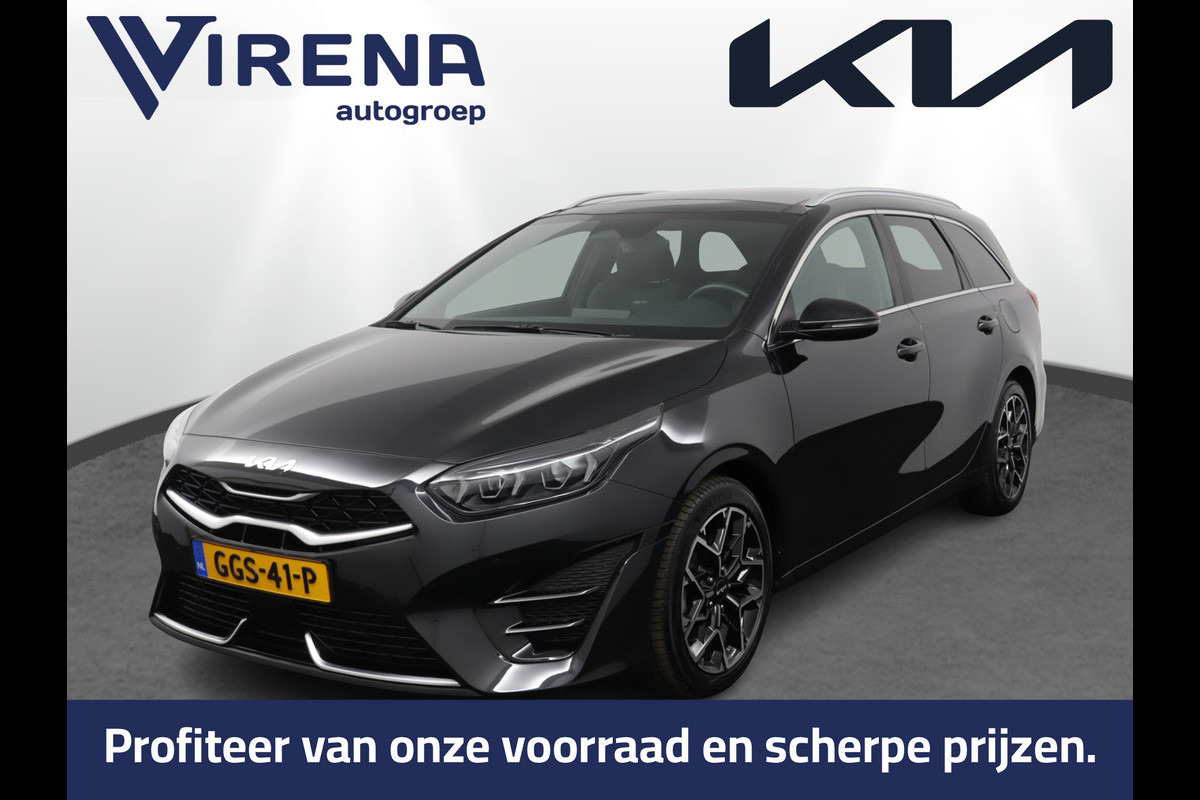 Kia Ceed Sportswagon 1.5 T-GDi GT-Line Automaat Apple Carplay/Android Auto - Cruise Control - Dodehoekdetectie - Panorama Dak -  Navigatie - Stuur/Stoelverwarming  - Fabrieksgarantie tot 07-2031