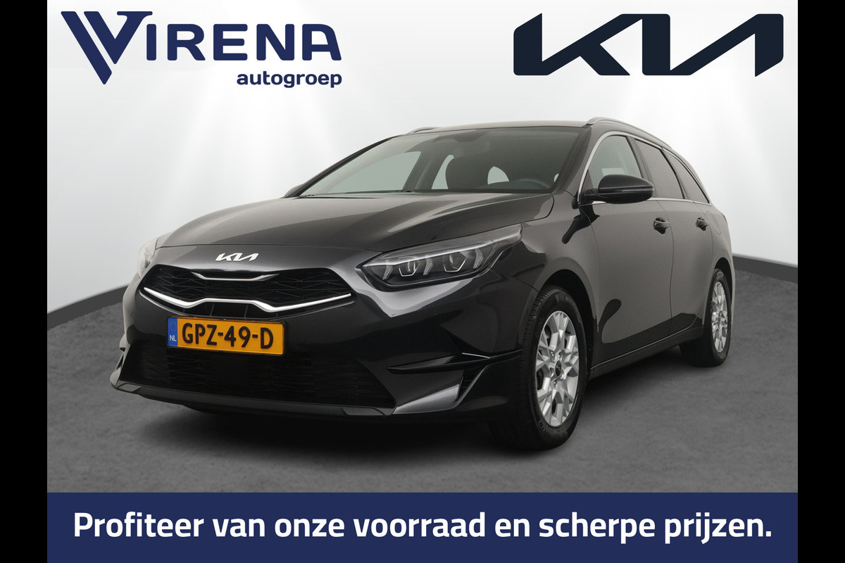 Kia Ceed Sportswagon 1.5 T-GDi DynamicPlusLine - Lichtmetalen Velgen - Stoel/Stuurverwarming - LED Koplampen - Navigatie - Fabrieksgarantie Tot 2031