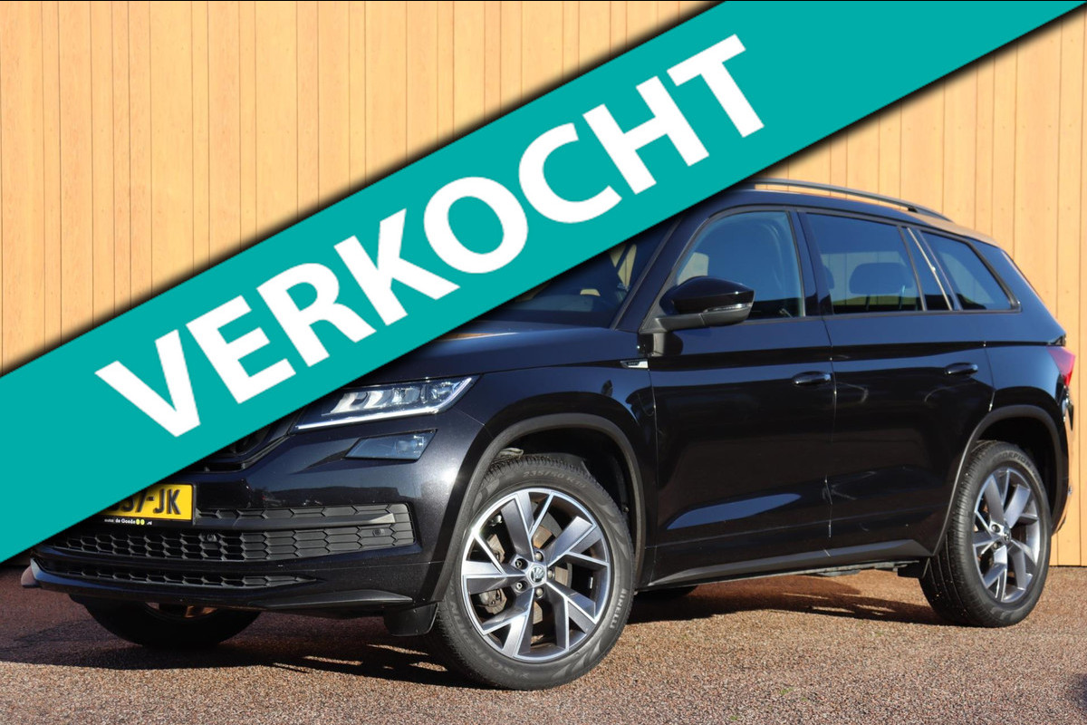 Škoda Kodiaq 1.5 TSI Sportline Business org.NL trekhaak.afn. camera stuur+stoelverw.