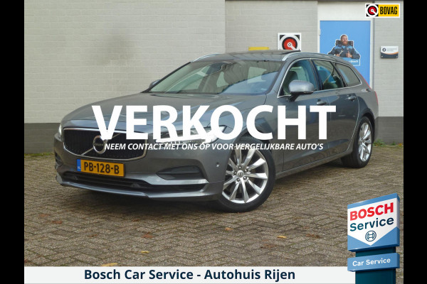 Volvo V90 2.0 T5 254PK Panodak|BLIS|Adaptive-Cruise|Wegkl.trekhaak|Pilot-Assist|Head-Up|Camera|Origineel-NL