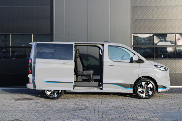 Ford Transit Custom 320 2.5 PHEV L1H1 Sport DC 232pk - 2x Schuif - 360 Camera - ACC - Keyless - Stoel/Stuurverwarming - Blindspot - Incl BPM - Rijkl