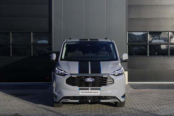 Ford Transit Custom 320 2.5 PHEV L1H1 Sport DC 232pk - 2x Schuif - 360 Camera - ACC - Keyless - Stoel/Stuurverwarming - Blindspot - Incl BPM - Rijkl