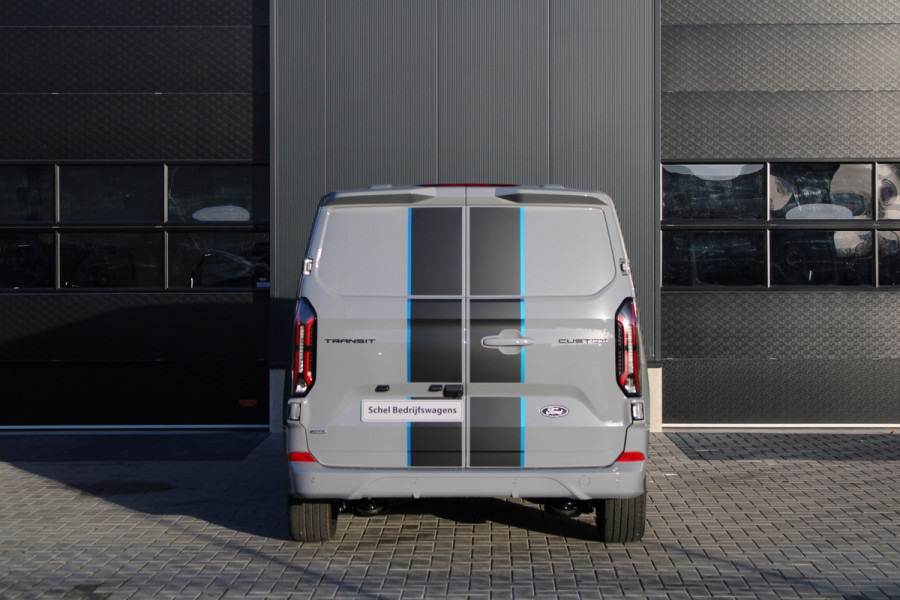 Ford Transit Custom 320 2.5 PHEV L1H1 Sport DC 232pk - 2x Schuif - 360 Camera - ACC - Keyless - Stoel/Stuurverwarming - Blindspot - Incl BPM - Rijkl