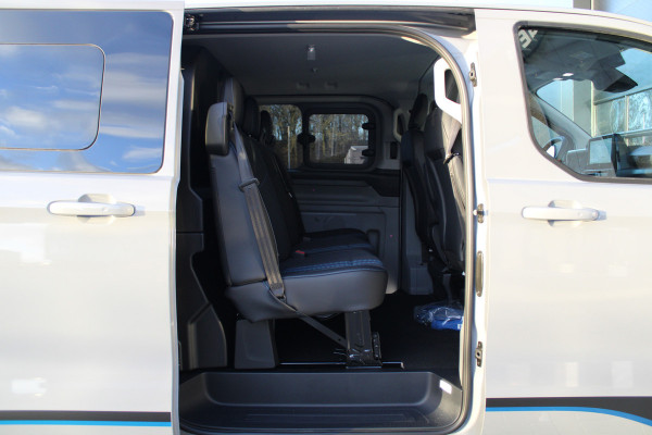Ford Transit Custom 320 2.5 PHEV L1H1 Sport DC 232pk - 2x Schuif - 360 Camera - ACC - Keyless - Stoel/Stuurverwarming - Blindspot - Incl BPM - Rijkl
