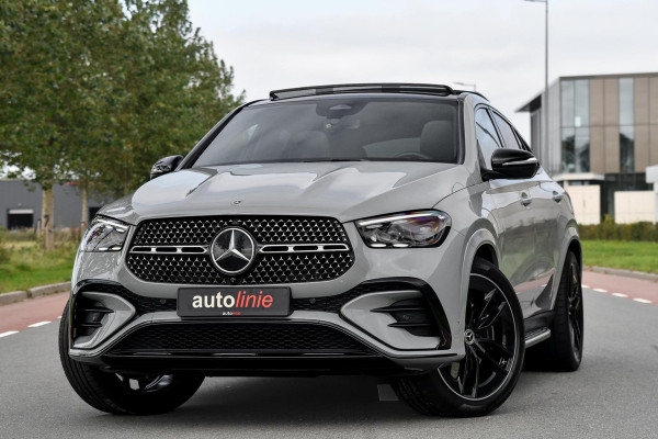 Mercedes-Benz GLE Coupé 400 e 4MATIC AMG. Pano, Distronic, Memory, HUD, 360 3D, Burm, Luchtv, Keyless, Trekhaak, Dodeh!